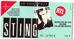 1985 12 18 Sting ticket Emmanuelle Fairbairn.jpg