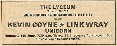 1975 06 05 Lyceum NME ad.jpg