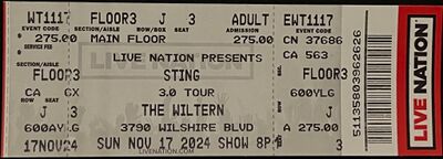 2024 11 17 Sting ticket Jay Matsueda.jpg