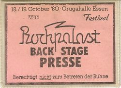 1980 10 18 press backstage pass Roland Hofmann.jpg
