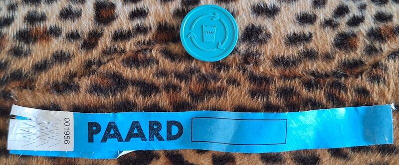 File:2025 04 19 meet and greet button wristband Veronika Janicki.jpg