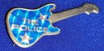 Guitar Police metal badge light blue stars glitter Miquel Martinez.jpg