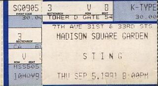 1991 09 05 ticket Ro Matthews.jpg