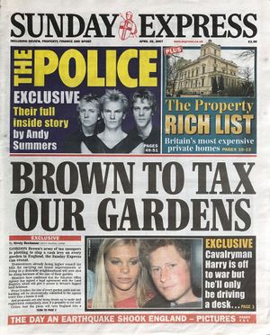 2007 04 29 Sunday Express cover.jpg