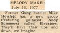 1977 07 16 Elevators Melody Maker.jpg