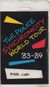 1983 1984 world tour pass Vince Ricci.jpg