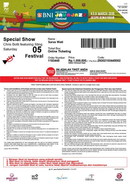 File:2016 03 05 Botti Sting ticket Saras Wati.jpg