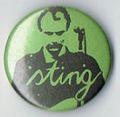 1979 Los Angeles red room videos Sting small round green button.jpg