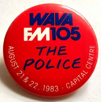 1983 08 21 and 22 WAVA FM 105 button Dietmar.jpg