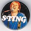 1979 06 UK tour Sting white STING live small round button.jpg