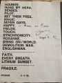 1996 09 03 setlist Michael Higgins.jpg